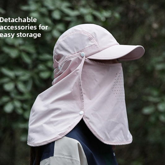 Detachable All-round Quick-dry Sun Protection Hat Outdoor Fishing UV Protection