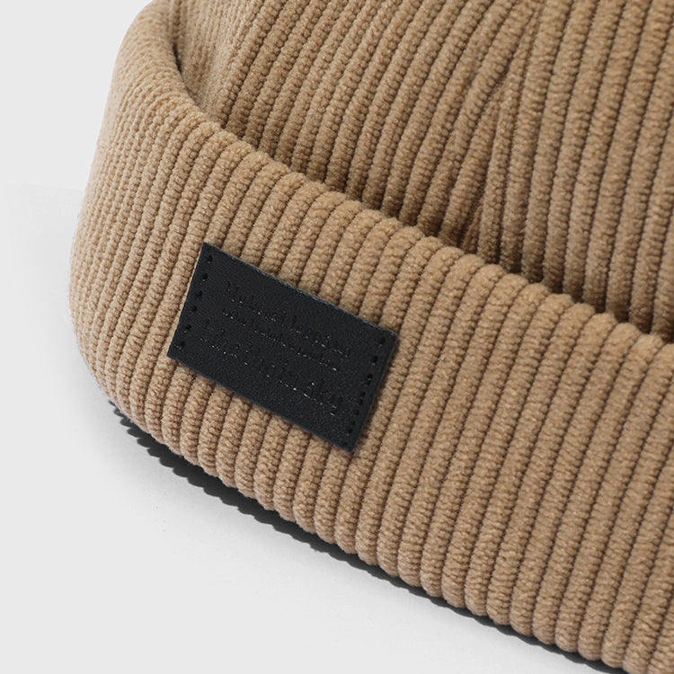 Retro Corduroy Docker Cap