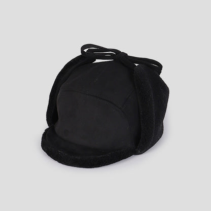 Suede Women's Ear Protection Windproof and Coldproof Hat