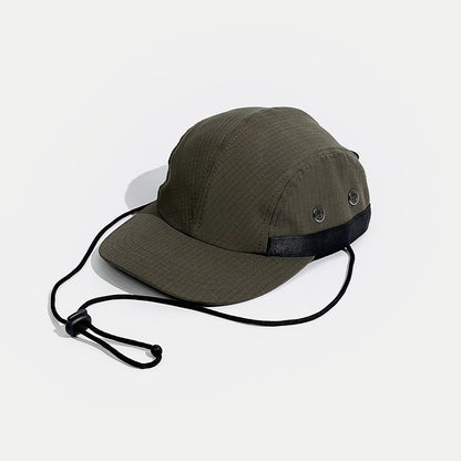 Casquette de baseball à cordon de serrage de style mécanique
