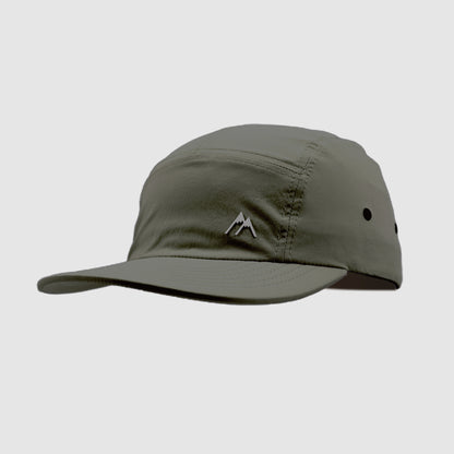 Leichte, schnelltrocknende 5-Panel-Kappe für den Außenbereich