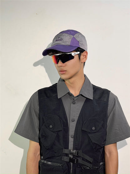 Foldable Quick-Drying Breathable 5 Panel Cap