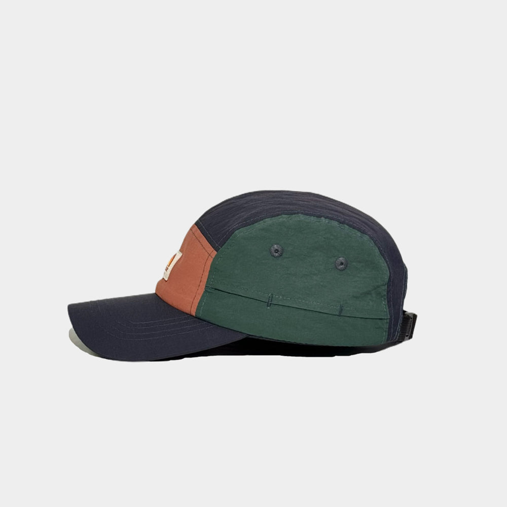 Color Collision Design 5 Panel Cap