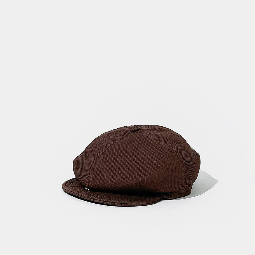 Corduroy Solid Color Flat Cap