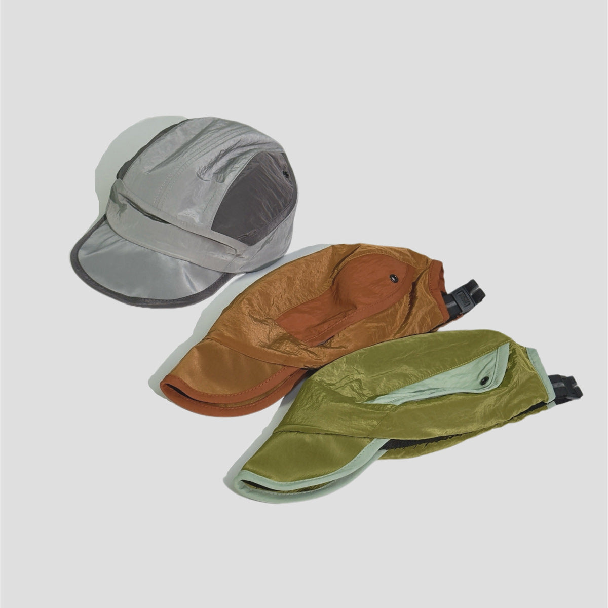 Lightweight Quick-Dry Outdoor Sports Foldable Five-Panel Cap