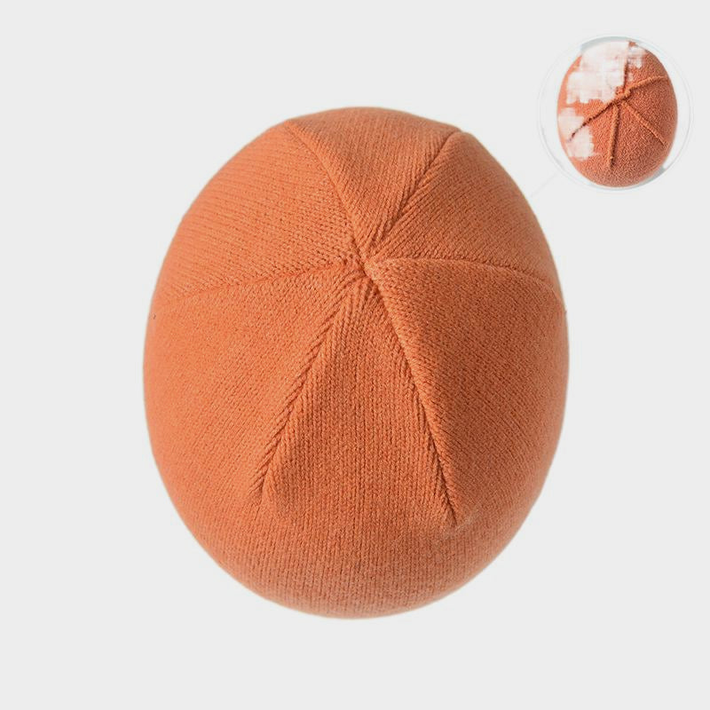 Anti-pilling Neutral Wind Stretchy Fleece-lined Beanie