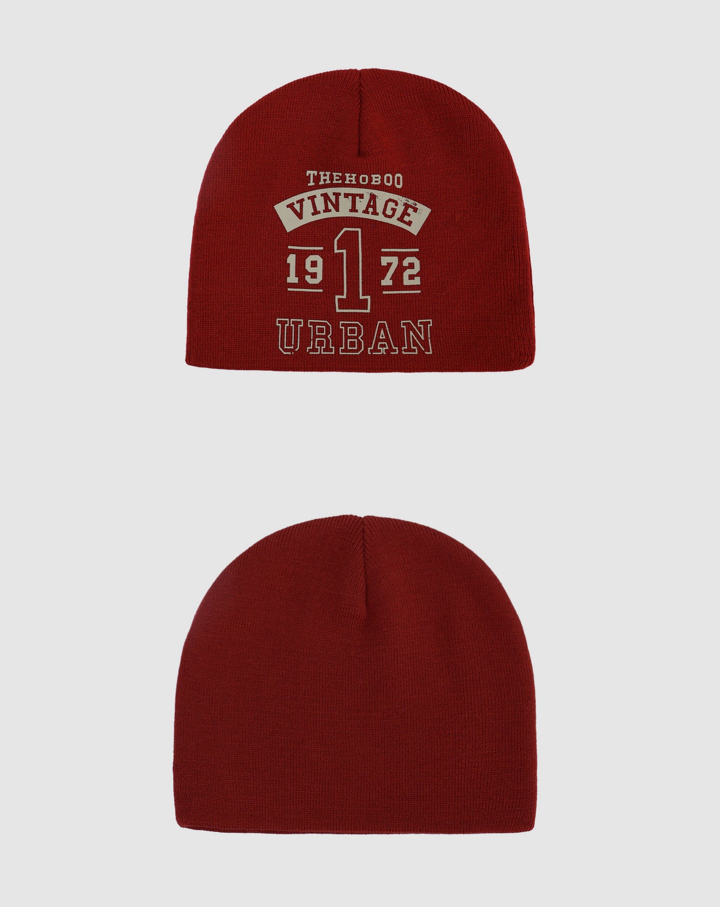 Retro 1972 Letter Knit Beanie