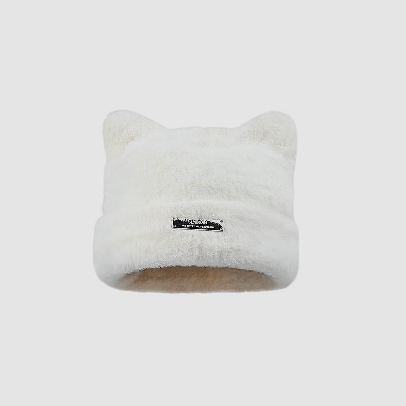 Imitation Mink Fur Knitted Hat Cold Hat