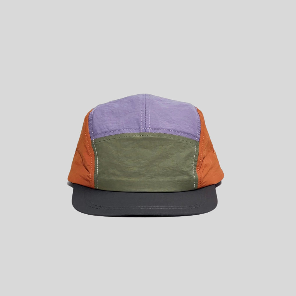 Casquette à 5 panneaux à séchage rapide Colorblock