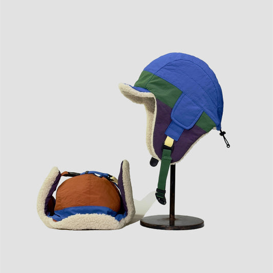 Warm outdoor cycling windproof and cold-proof parent-child ear protection hat