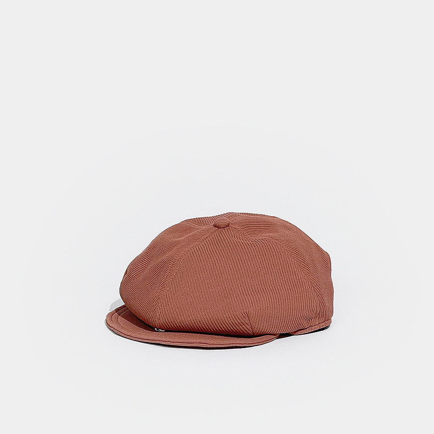 Corduroy Solid Color Flat Cap