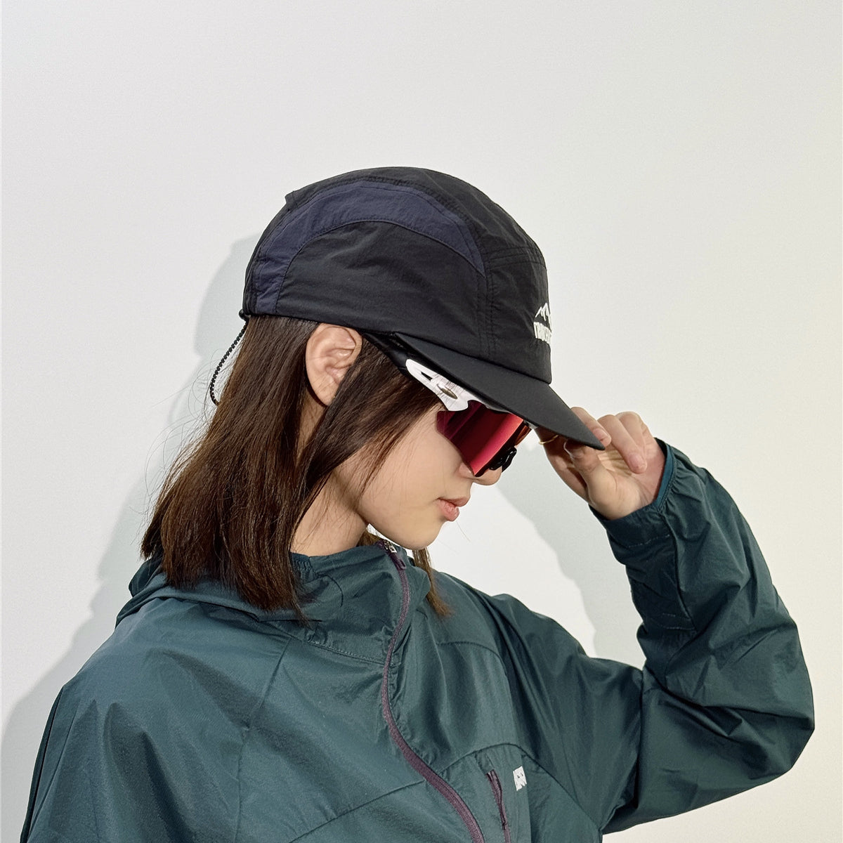 Five-Panel Quick-Dry Hat Outdoor Sun Protection Breathable Hiking Hat Baseball Cap