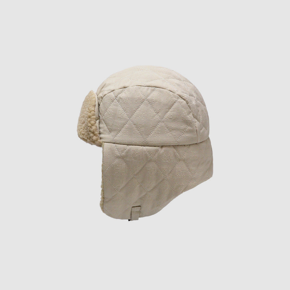 Thick Fleece Ear-Flap Trapper Hat for Cycling & Hiking