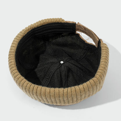 Wasteland Style Distressed Frayed Docker Cap