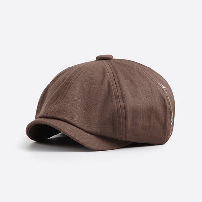 Thin Pure Cotton Flat Cap