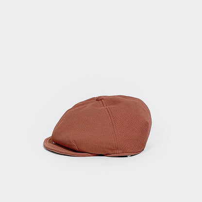 Corduroy Solid Color Flat Cap