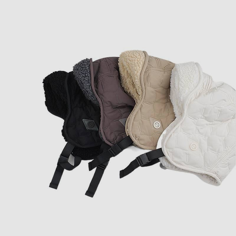 Reversible Lamb Wool Aviator Hat