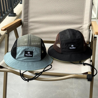 Outdoor Lightweight Breathable Fisherman Hat Quick-Dry Hiking Sun Protection