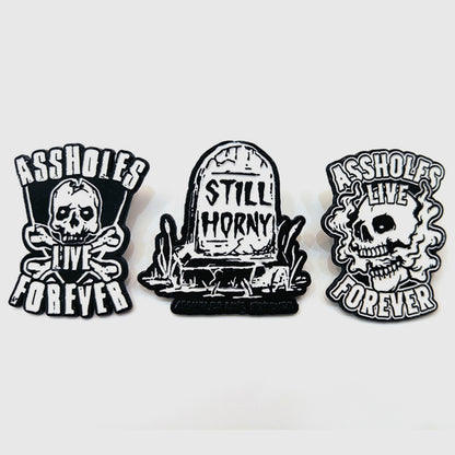 Halloween Punk Rock Style Brooch