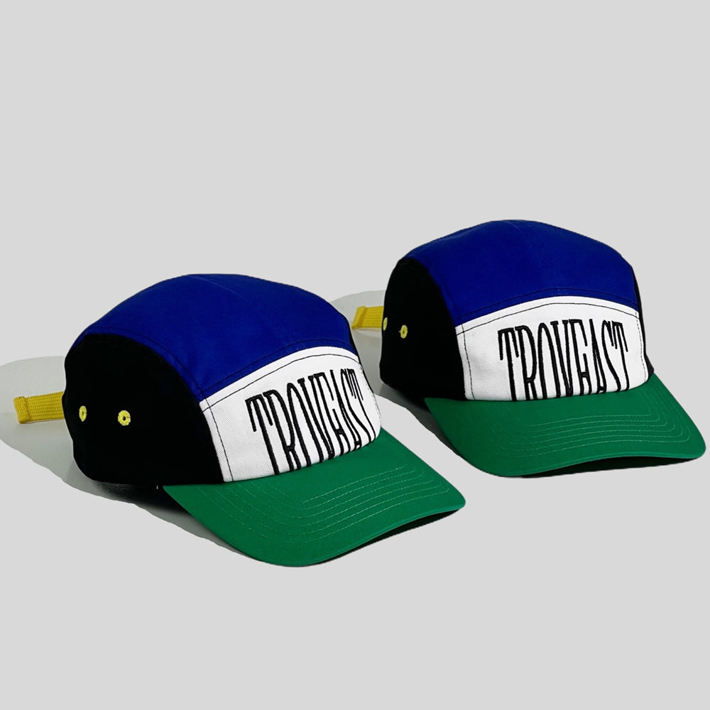 Color Block Letter 5 Panel Cap