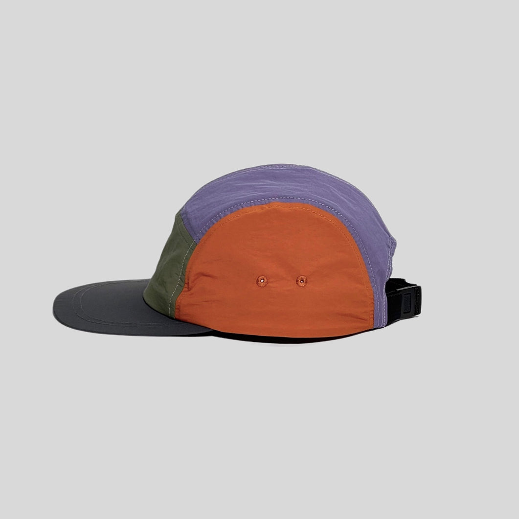 Casquette à 5 panneaux à séchage rapide Colorblock