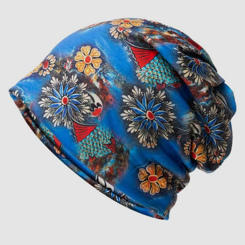 Breathable Elastic Headscarf Neck Warmer Hat