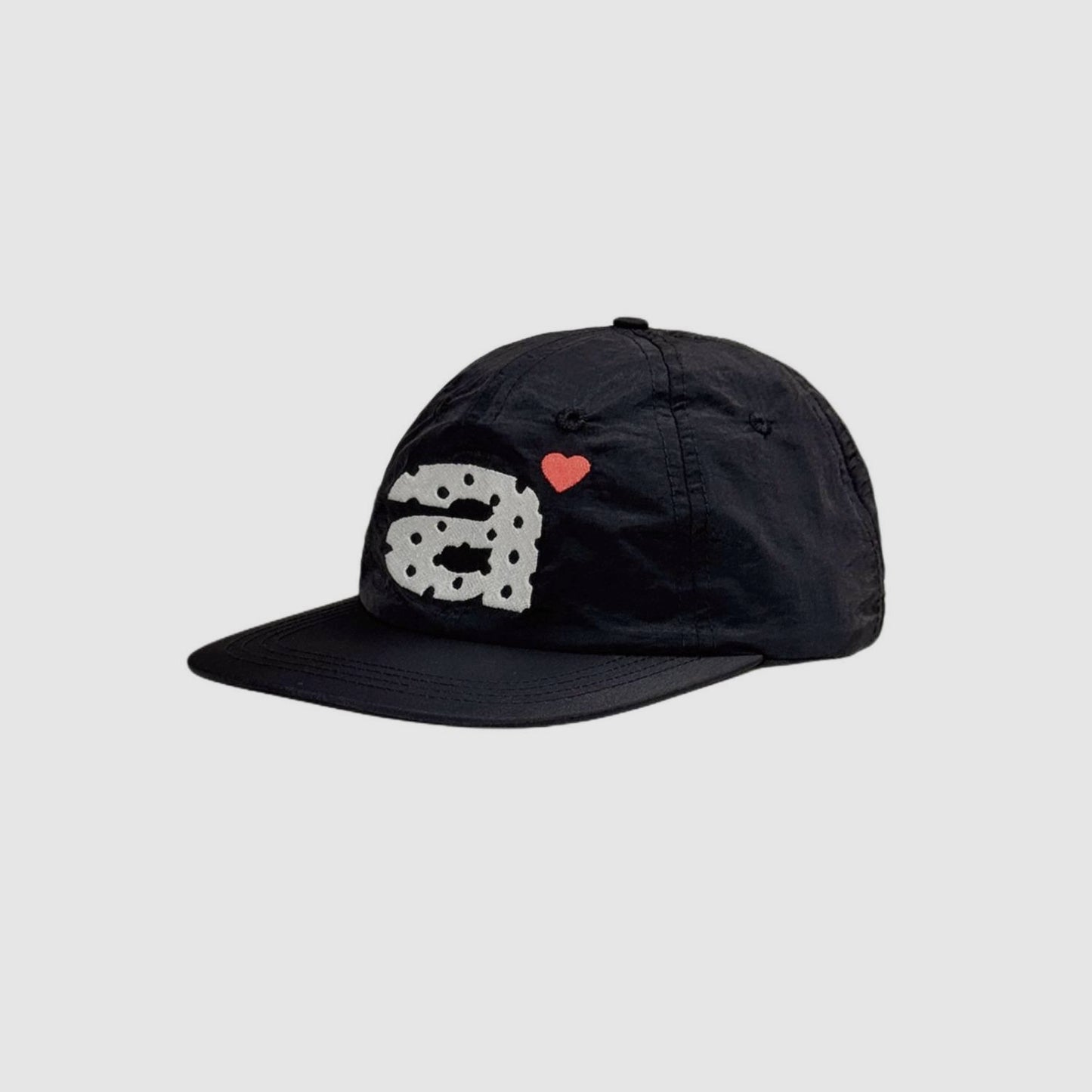Summer quick-drying breathable love embroidered baseball cap