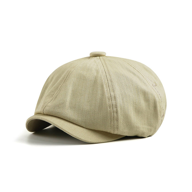 Thin Pure Cotton Flat Cap