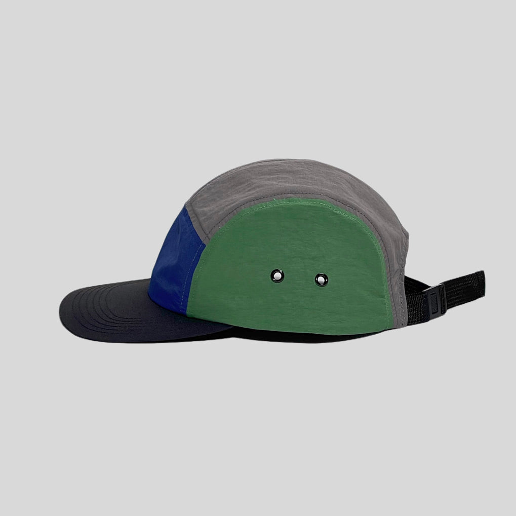 Casquette à 5 panneaux à séchage rapide Colorblock