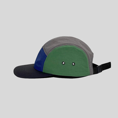 Casquette à 5 panneaux à séchage rapide Colorblock