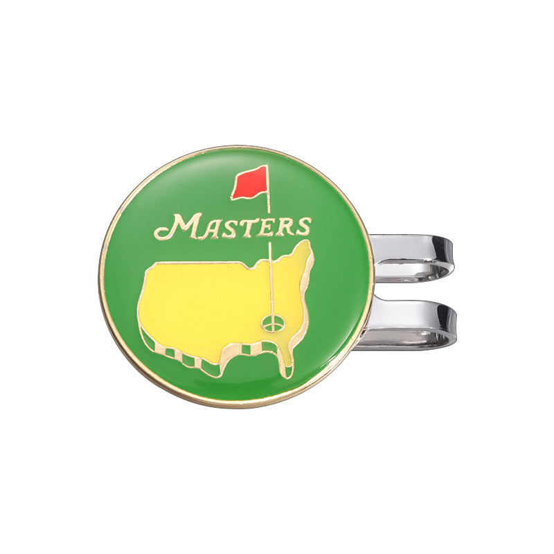 GOLF Metal Magnetic Ball Position Marker Personalized Cherry Blossom Butterfly Crown Golf Hat Clip