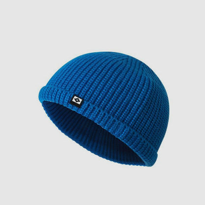 Plain Cuffed Warm Docker Cap