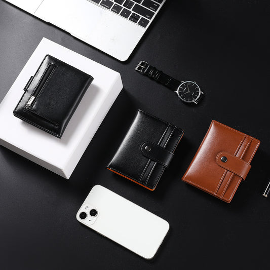 Men's Multi-Card Slot Ultra-Thin Wallet Bank Card Holder