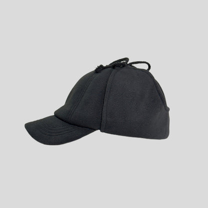 Polar fleece ear protection hat for outdoor cycling warmth