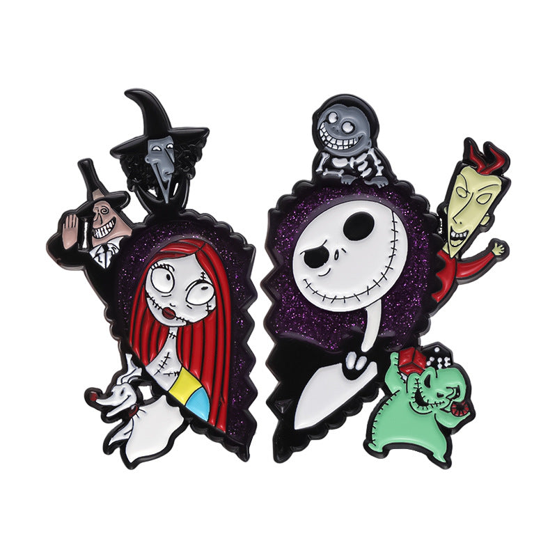 Halloween Jack Lisa Badge