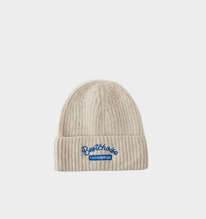Wind Embroidered Warm Cold Hat Head Wrap Hat