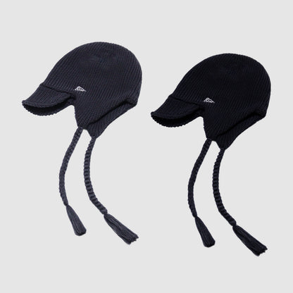 Cycling & Commute Knitted Tassel Ear Flap Hat