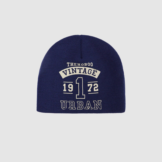 Retro 1972 Letter Knit Beanie