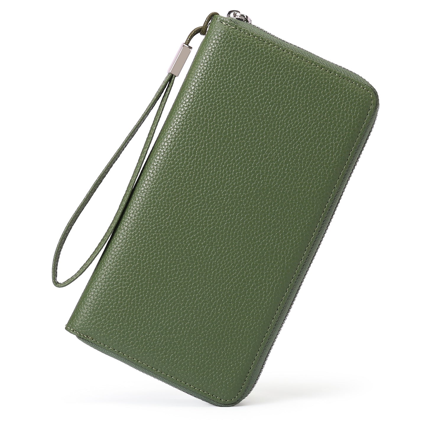 RFID Large Capacity Clutch Bag PU Bank Card Holder Wallet