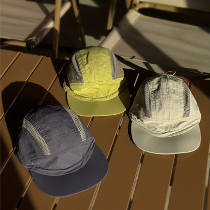 Outdoor Camping Lightweight Running Sports Hat Foldable Quick-Dry Baseball Cap