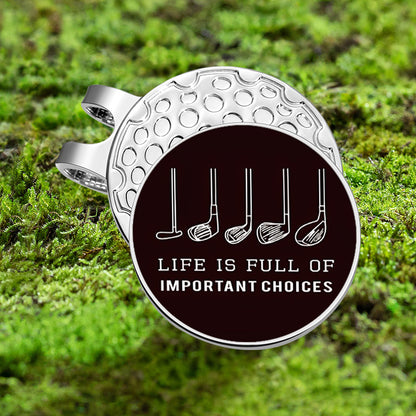 Magnetic Ball Marker Metal Golf Ball Marker Hat Clip Golf Cap Accessories