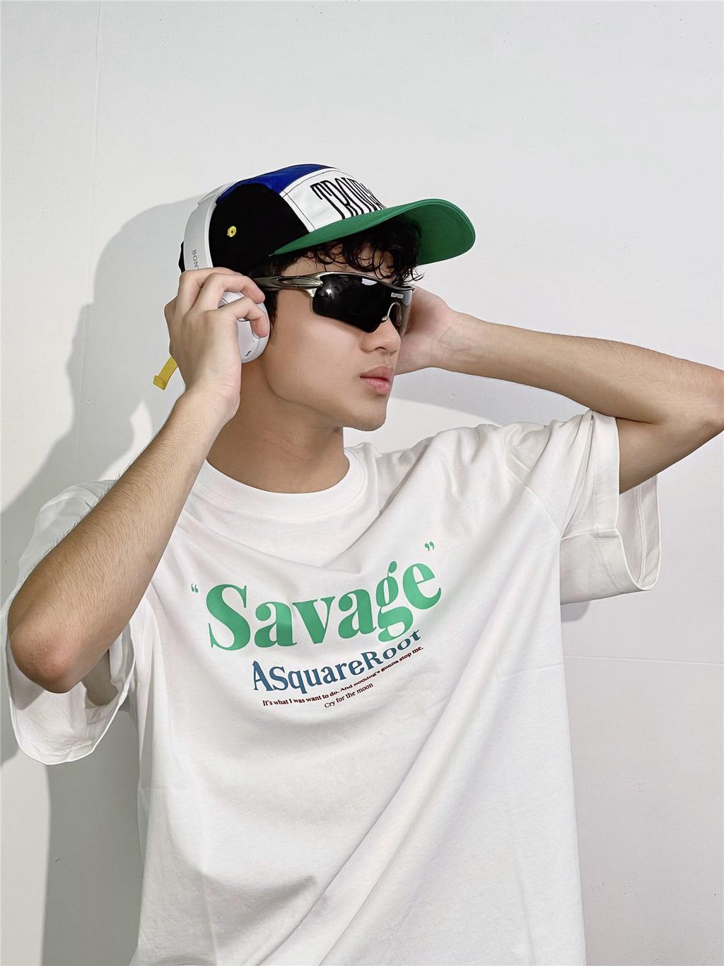 Color Block Letter 5 Panel Cap