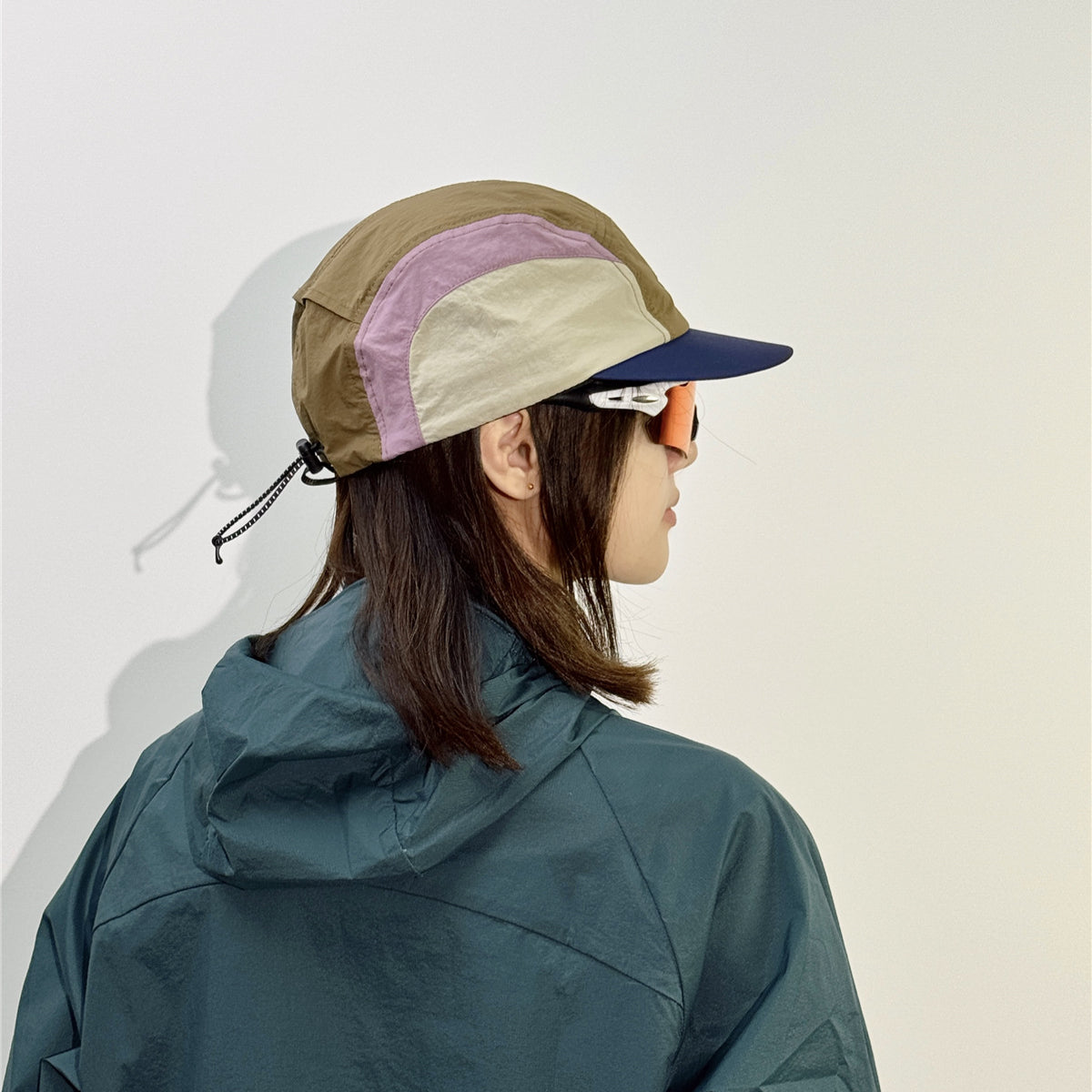 Five-Panel Quick-Dry Hat Outdoor Sun Protection Breathable Hiking Hat Baseball Cap