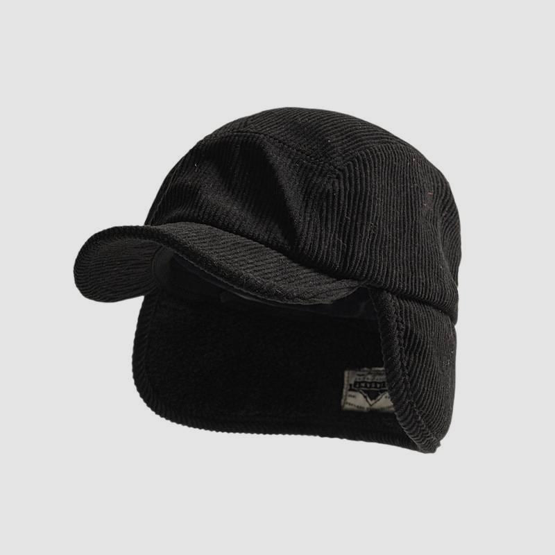 Retro Corduroy Winter Hat