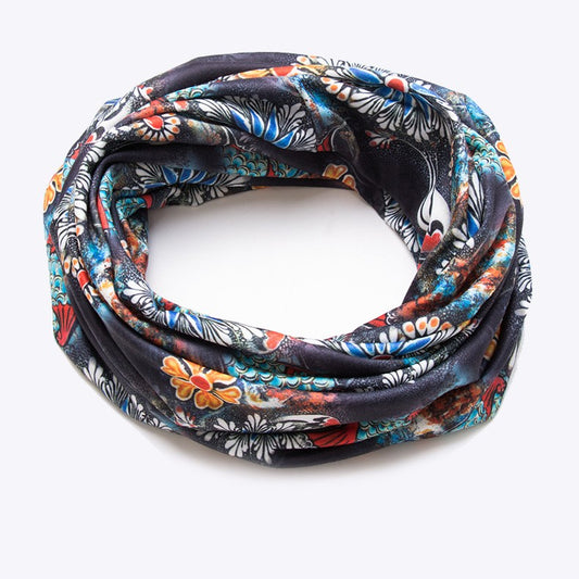 Breathable Elastic Headscarf Neck Warmer Hat