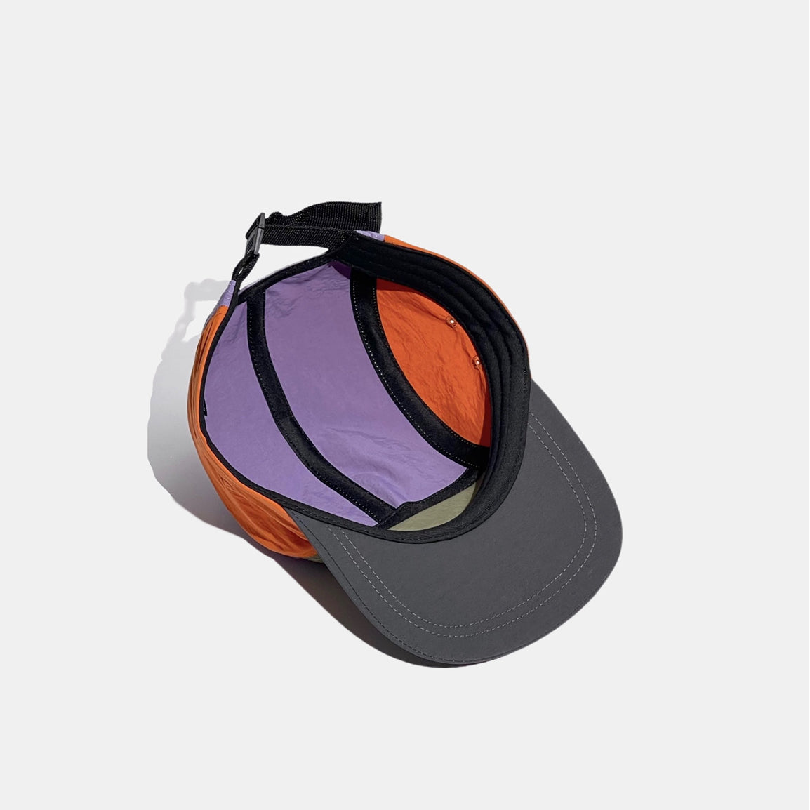 Casquette à 5 panneaux à séchage rapide Colorblock