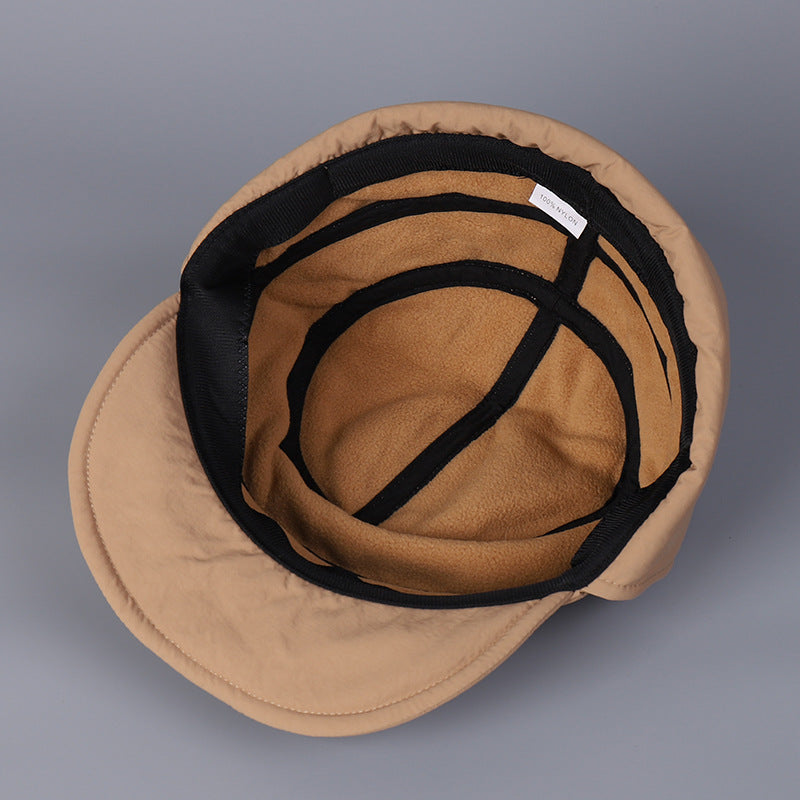 Nylon Waterproof Warm Thickened Ear Protection Hat