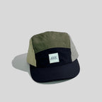 Schnelltrocknende, farblich passende 5-Panel-Kappe