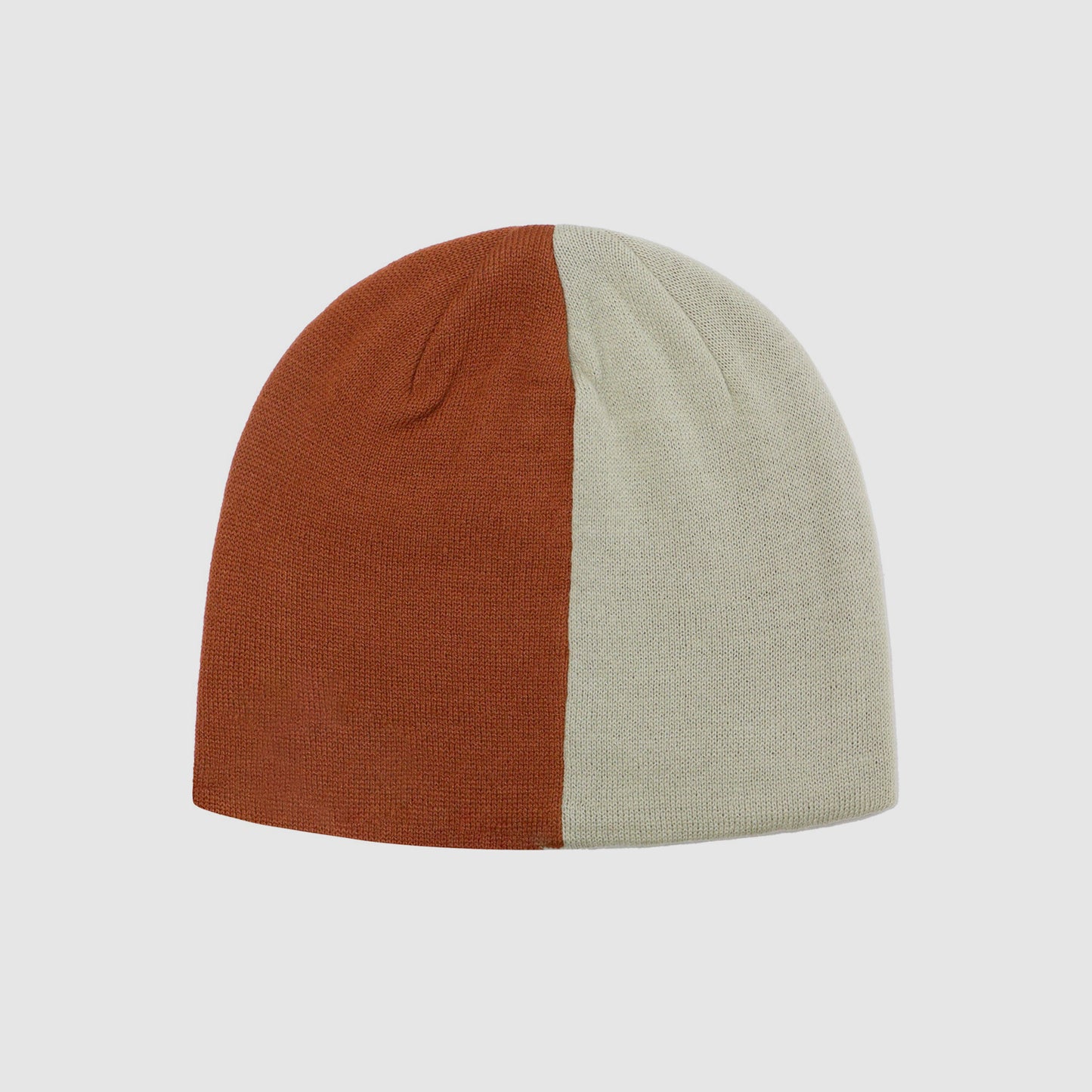 Autumn Winter Commute Womens Color-Block Ear Flap Knit Hat