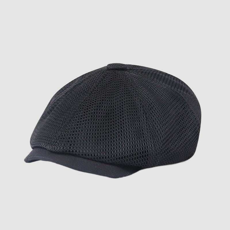 Breathable Mesh Flat Cap